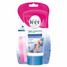 Get the best hair removal creams for men that will leave your skin feeling smooth for days. Veet In Shower Hair Removal Cream For Sensitive Skin 150ml Feminine Hair Removal