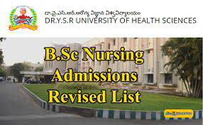 ysruhs b sc nursing admissions revised