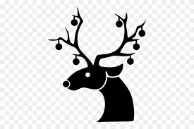 Santa claus christmas black and white , reindeer transparent #14098427. Free Christmas Clip Art Santa Reindeer Reindeer Clipart Black And White Stunning Free Transparent Png Clipart Images Free Download