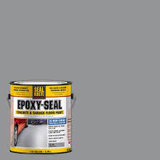 seal krete epoxy seal slate gray concrete garage floor paint 1 gal