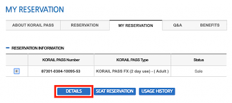 How To Book Korail Kr Pass Seats Koreal Trip Blog