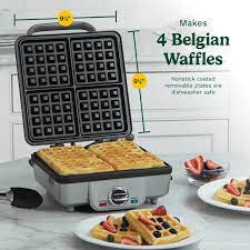 belgian waffle maker with pancake