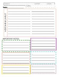 These free printable templates are already divided for you to make note taking even easier! Blank Note Taking Templates Worksheets Teaching Resources Tpt