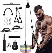fitness cable pulley system pulley