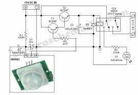 Simply insert the circuit between. Pir Sensor Security Light Switch