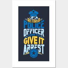 police officer retirement gift retiree