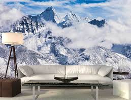 wallpaper mural everest mountains