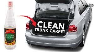 how to clean trunk carpet easy