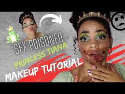 dead princess tiana makeup tutorial