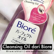 biore make up remover cleansing oil