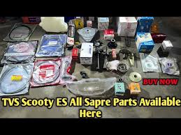 tvs scooty es spare parts available