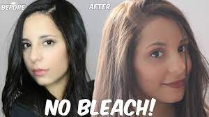 Once your hair color has faded, you can then dye your hair at home. Diy Lighten Dark Hair In 1 Step At Home Youtube