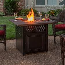 donovan lp gas outdoor fire pit with