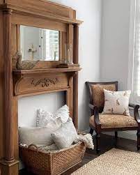 Faux Fireplace Mantel Decorating Ideas