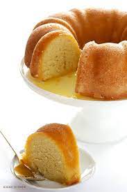 Butter Rum Bundt Cake Recipe gambar png