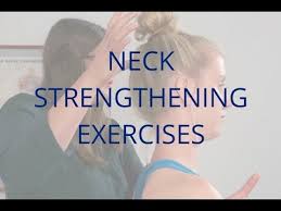neck strengthening exercises by a