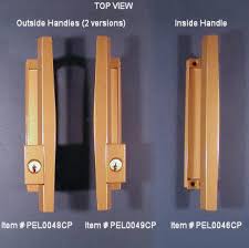 pella patio door handles