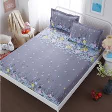 full queen king cotton bed sheet cover