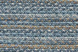 lowcountry blue wool braided rug