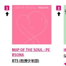 Mots Persona Debut On Recochoku Daily Charts And Sales