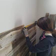 Install A Reclaimed Barnwood Accent Wall