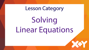 Lessons On Solving Equations Mr