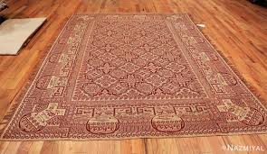 antique american flat woven ingrain rug