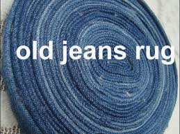 rug carpet coaster old jeans craft