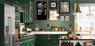 Buy free standing kitchen cabinets and get the best deals at the lowest prices on ebay! Green Kitchen Cabinets Bodbyn Series Ikea