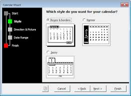 Calendar Wizard In Word 2013 And Word 2016 Yes