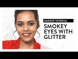 shimmer smokey eye makeup tutorial