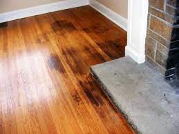 dark stain from hardwood floors