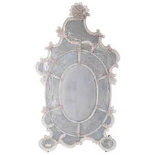 Italian Venetian Murano Glass Mirror