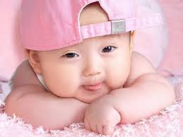 Cute Baby Girl In Pink Dress Desktop Backgrounds
