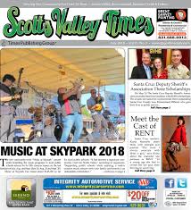 He was the life in the service department, always singing and dancing. Scotts Valley Times July 2018 By Times Publishing Group Inc Issuu