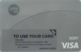 gift card green dot gray visa united