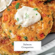 easy southern salmon croquettes recipe