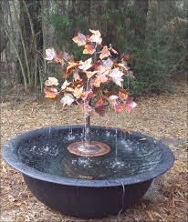 Flowing Leaf Maple Tree Fountains