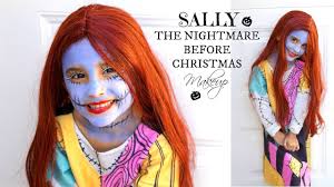 sally nightmare before christmas makeup