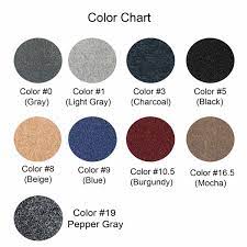 gray carpet dash cover mat compatible