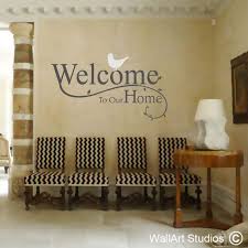 Welcome To Our Home Wall Art Studios