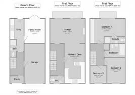Floor Plan For 4 Bedroom Town House For