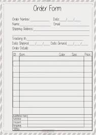 004 Form Ideas Order Template Work Forms Impressive