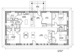 Eco Family 1900 Plan Rectangle House