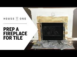 How To Prep A Fireplace For New Tile