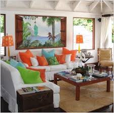 tropical decor living room impressive