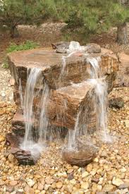 15 Most Clever Rock Fountain Ideas For