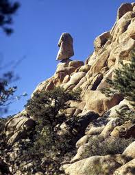 stock photo of rugged rock outcropping