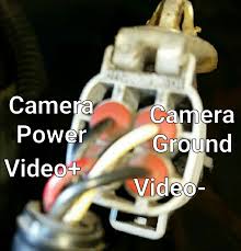 The extra small wire size used on the camera harness makes it a real pain to conne. 07 Tundra Pre Wired Backup Camera And Monitor Plug Connection Diagrams Toyota Tundra Forum