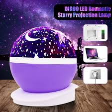 Baby Night Light Romantic Rotating Led Night Lighting Lamp Moon Cosmos Sky Star Projector Lights Baby Lamp With Usb Cable For Children Kids Gifts Bedroom Living Room Night Walmart Com Walmart Com